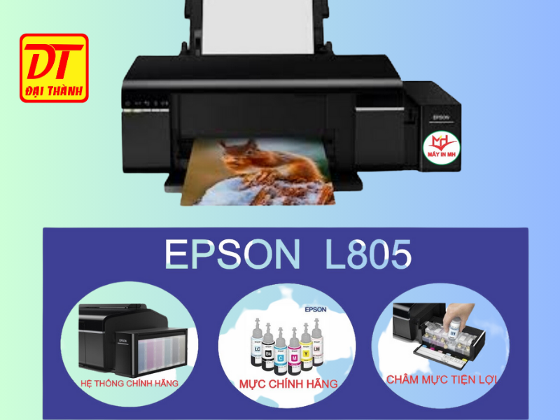 Đánh giá dòng máy in Epson L805 sử dụng có tốt không