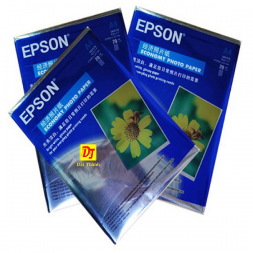Giấy in Ảnh Epson - 1 Mặt - Khổ A4