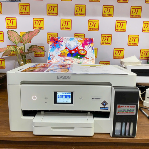 Máy In Epson M5610FT - In Phun A3, Scan Copy A4, 2 Mặt Tự Động