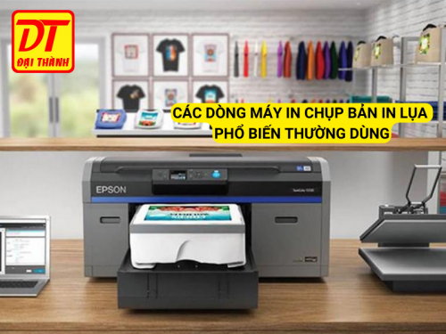 Các Dòng Máy In Chụp Bản In Lụa Phổ Biến Thường Dùng