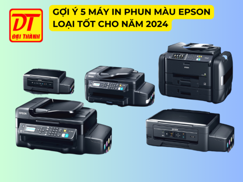 Gợi ý 5 máy in phun màu Epson loại tốt cho năm 2024