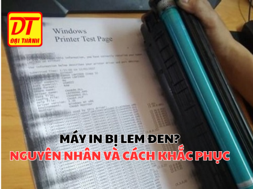 Máy In Bị Lem Đen: Nguyên Nhân Và Cách Khắc Phục